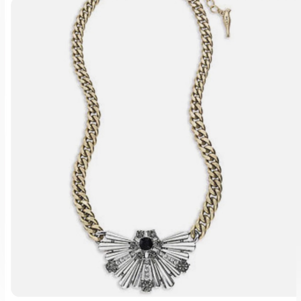 Chloe and Isabel Deco Fanfare Statement Pendant Necklace